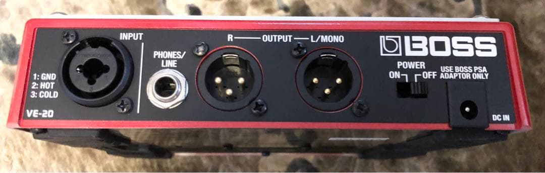 BOSS VE-20 Vocal Performer - ボーカルエフェクター