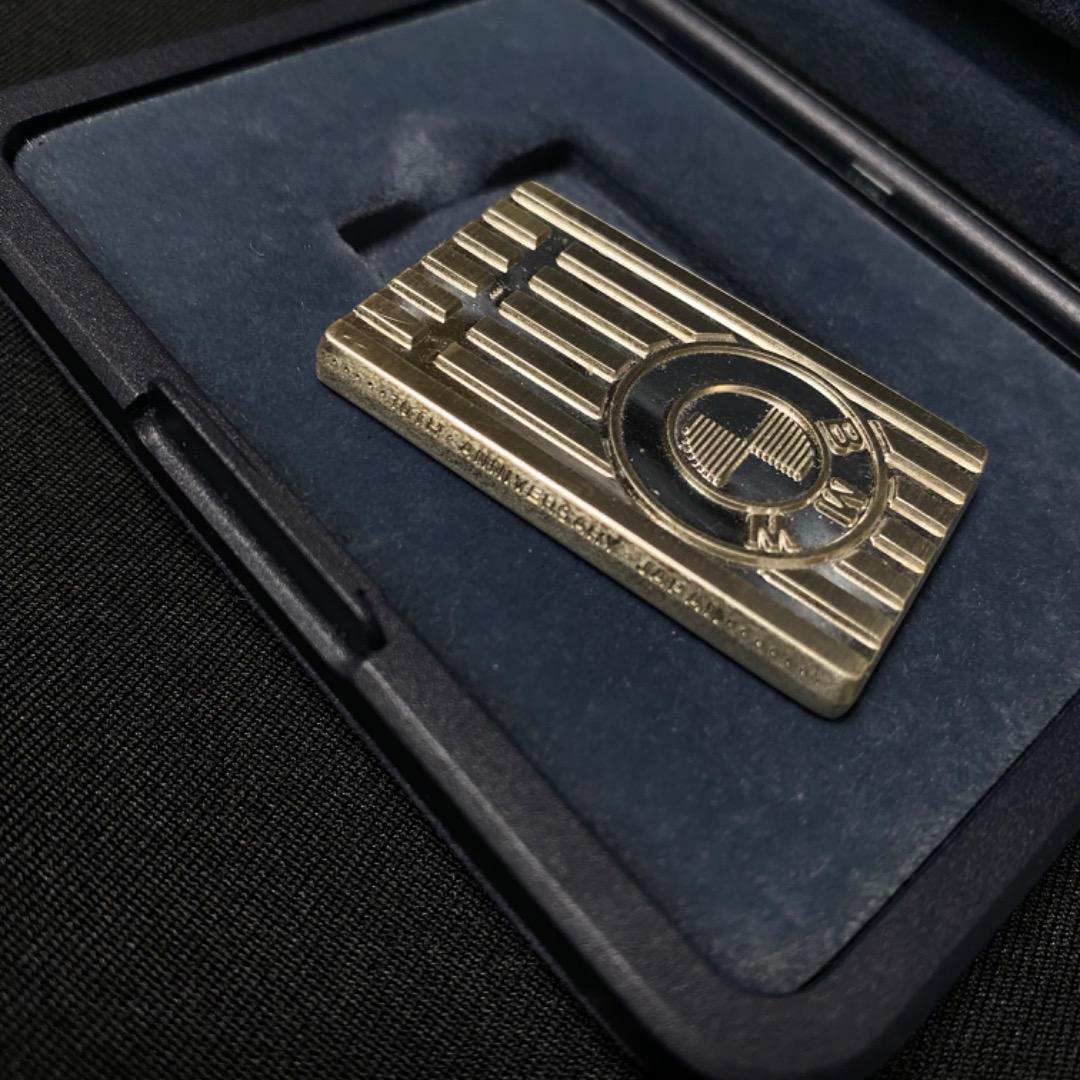純銀　999刻印あり　BMW パイロン ジャパン10周年 ドイツ75周年 非売品