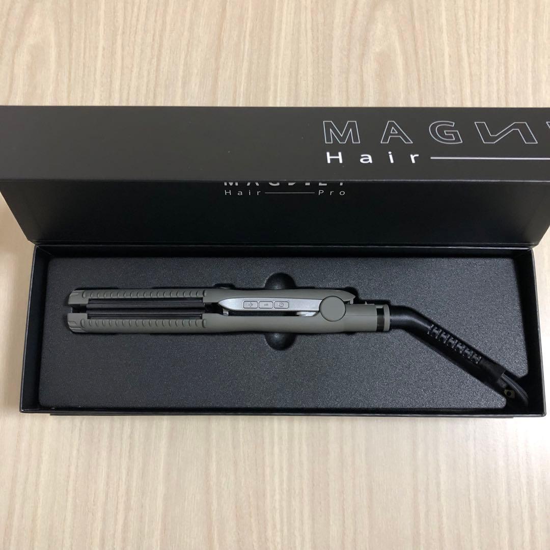 【美品】クレイツ マグネットヘアプロ ストレートアイロンS