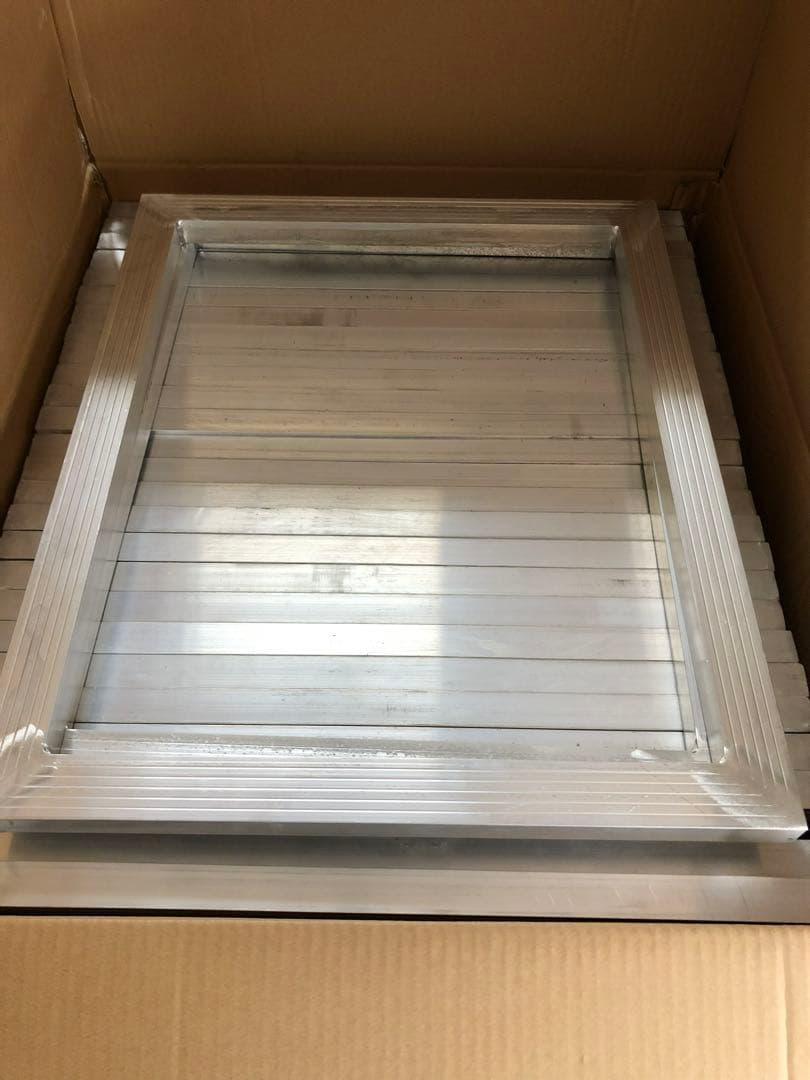 ♡未使用♡シルクスクリーンアルミフレーム枠10個