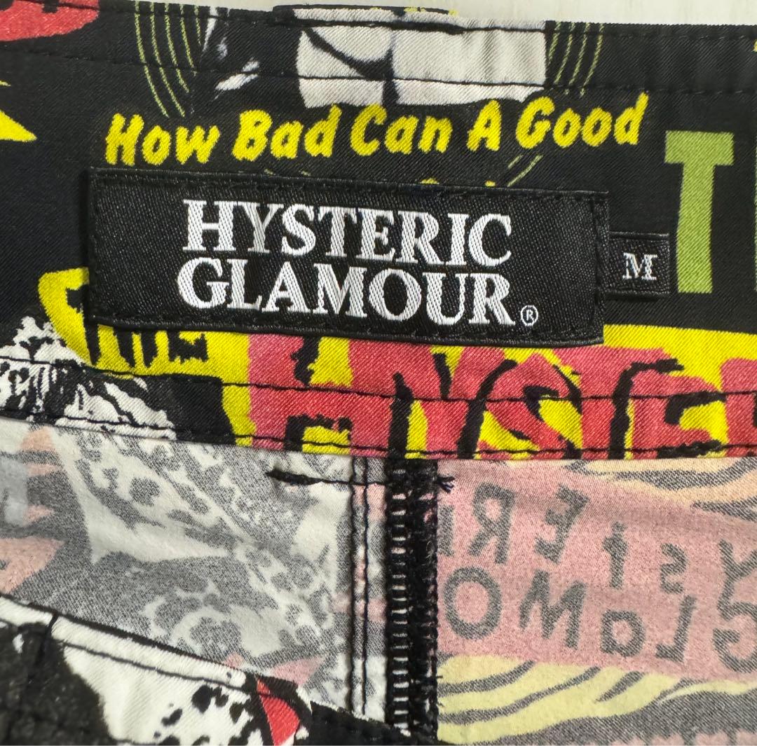 ヒステリックグラマー 水陸両用 2way スイムショーツ M 総柄パンツ