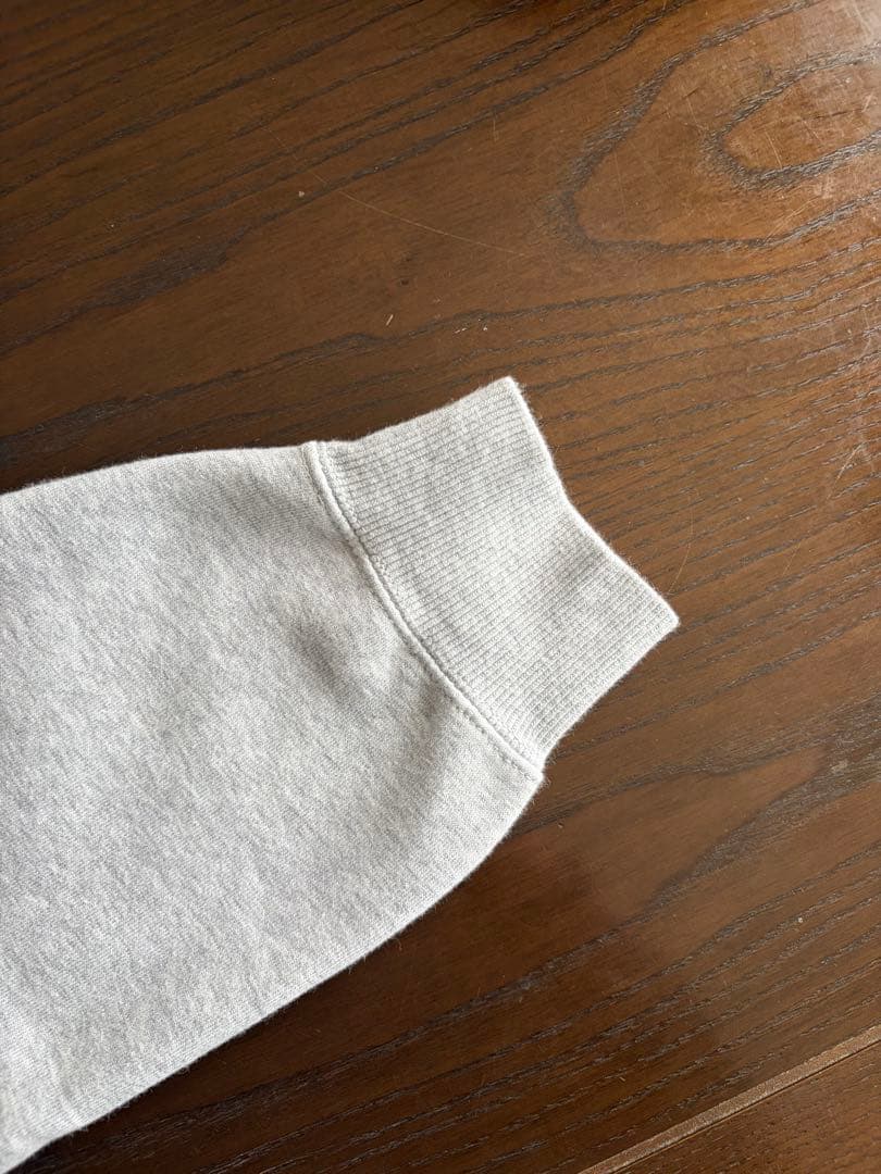 stussy パイルアーチロゴ　パーカー　グレー