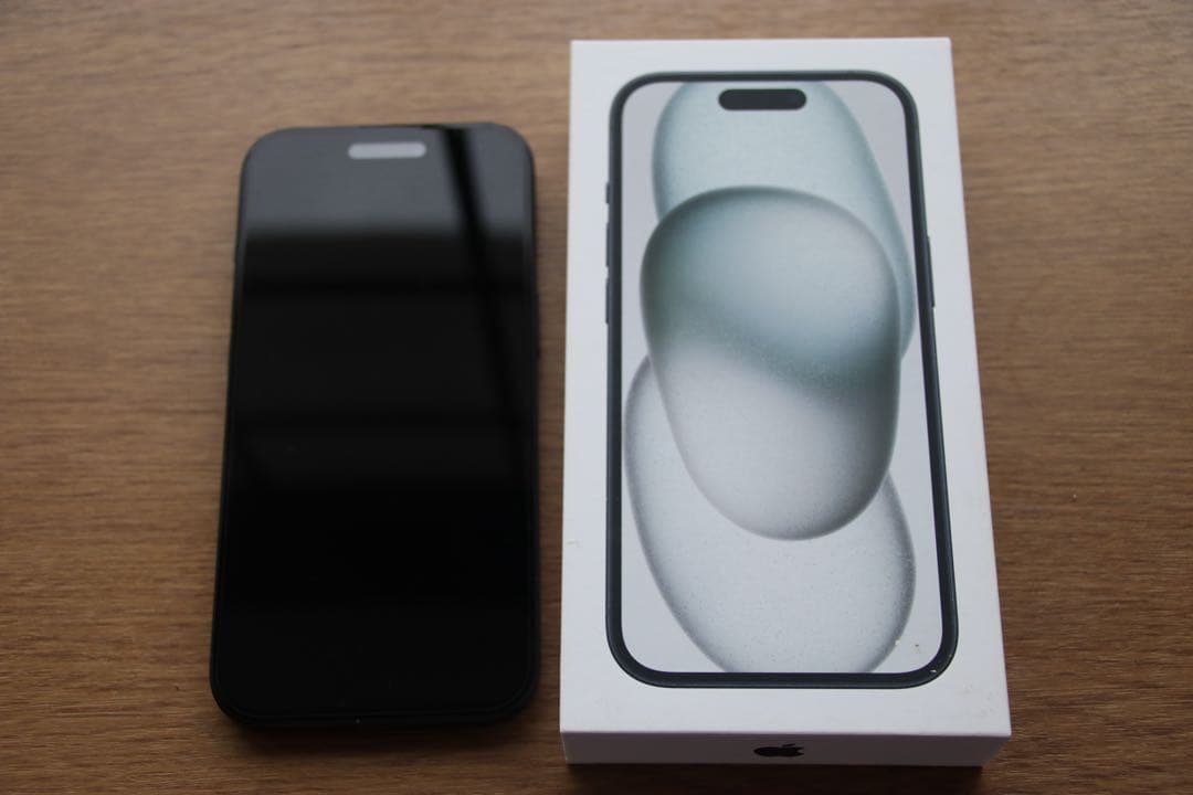 Apple iPhone15 128GB ブラック SIMフリー MTMH3J