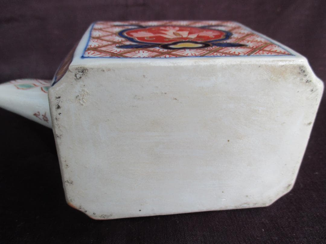 銚子　酒注ぎ　酒器　九谷赤絵　212