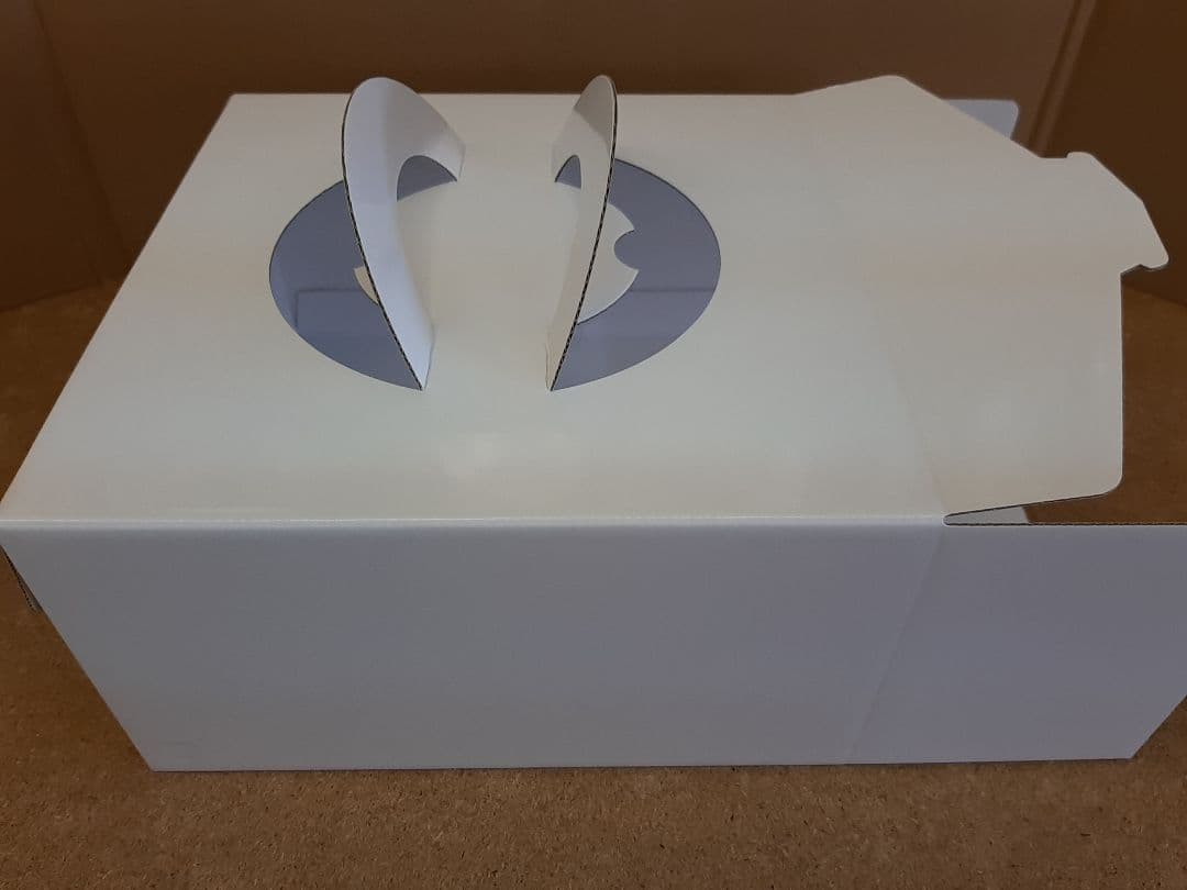 ケース箱　キャリーデコ8号　ホワイト　クリスマスケース箱