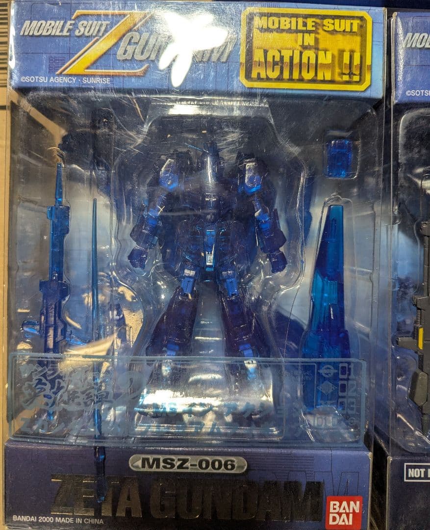 ガンダム　フィギュア　モビルスーツインアクション　Zガンダム　MIA