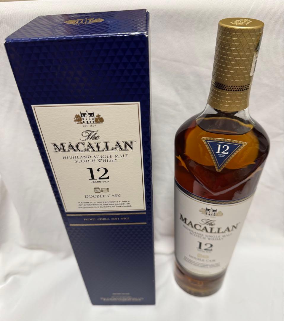 マッカラン12年　ダブルカスク　700ml 未開封