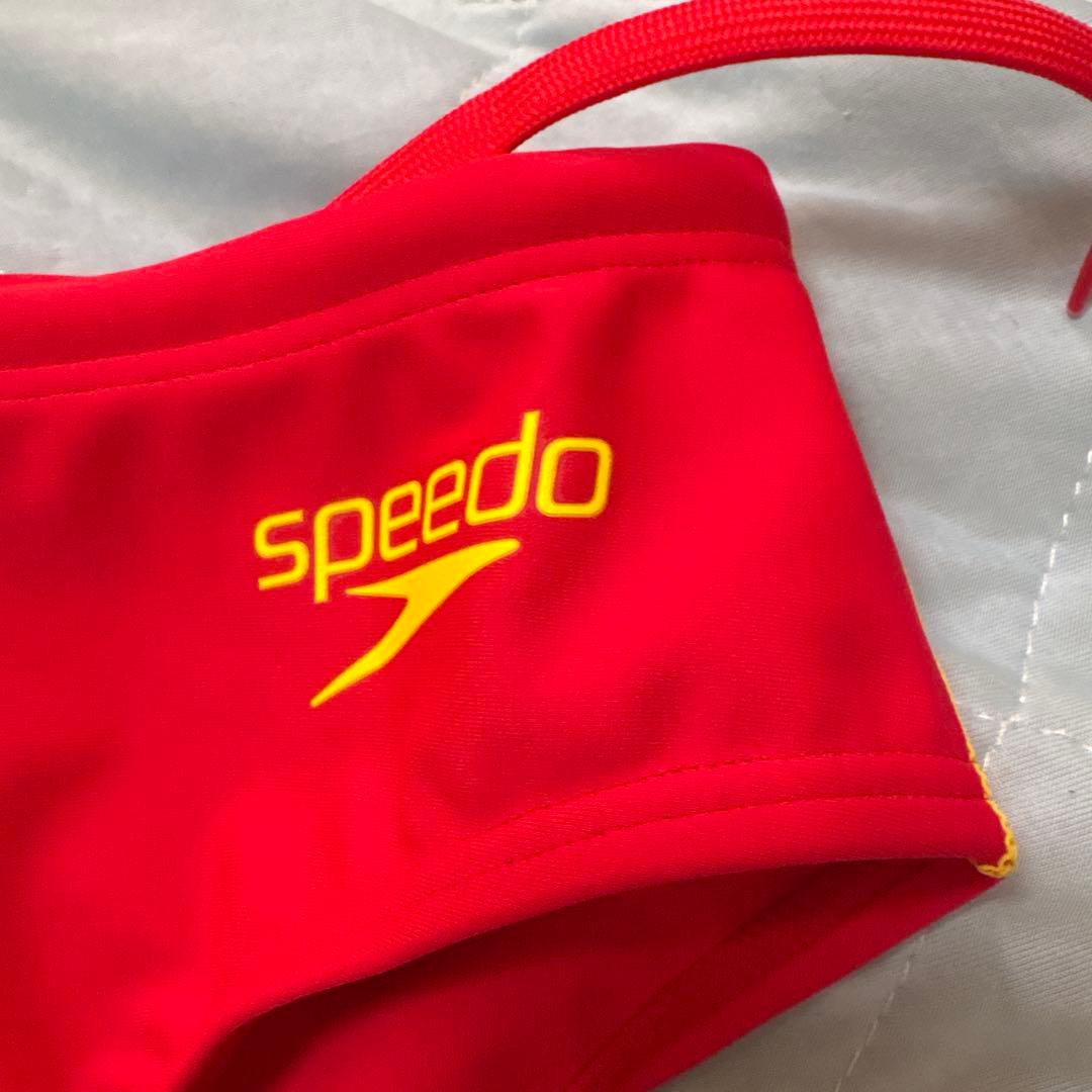 u*6様 speedo 競泳水着 赤 Lifesaving JapanサイズM
