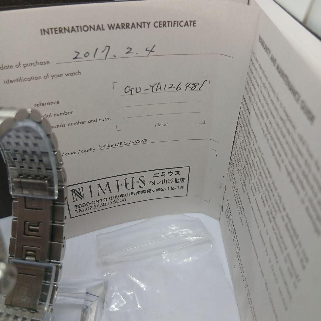 U GUCCI 126.4　16586557　タイムレス　メンズ　腕時計　時計