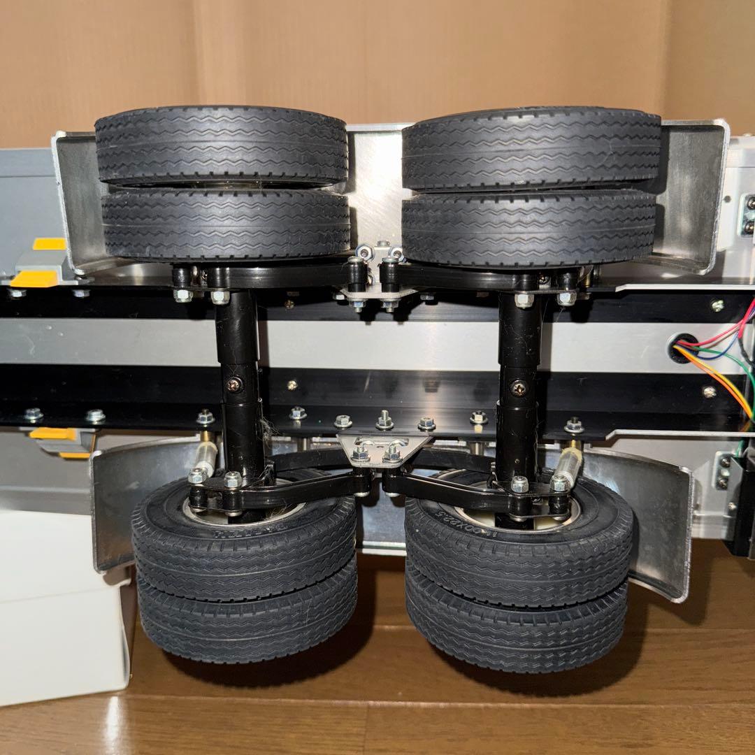 1/14トレーラートラック用パネルバンセミトレーラー