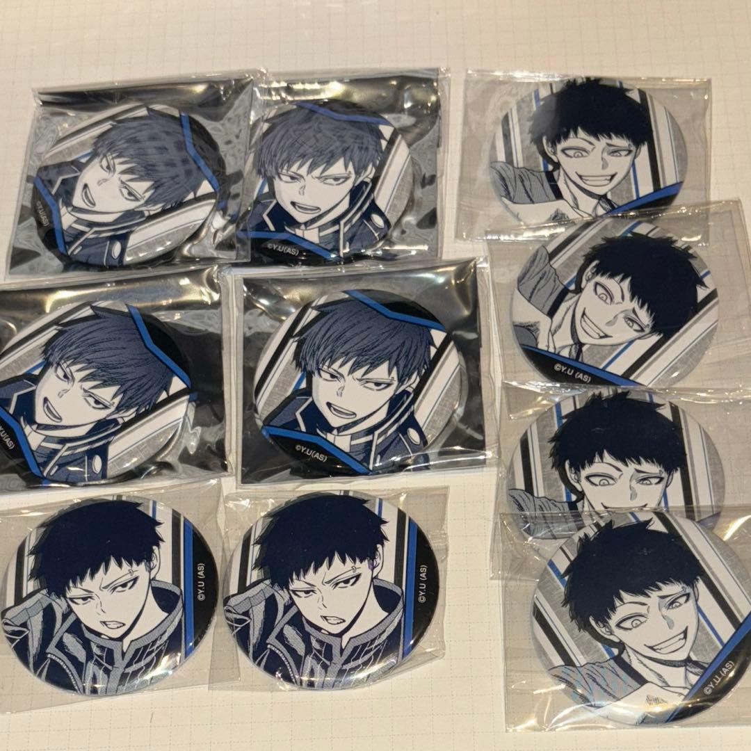 桃源暗鬼 矢颪碇 缶バッジコレクション 計10点