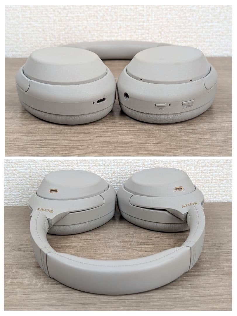 【ジャンク品】SONY WH-1000XM4 シルバー ワイヤレスヘッドホン