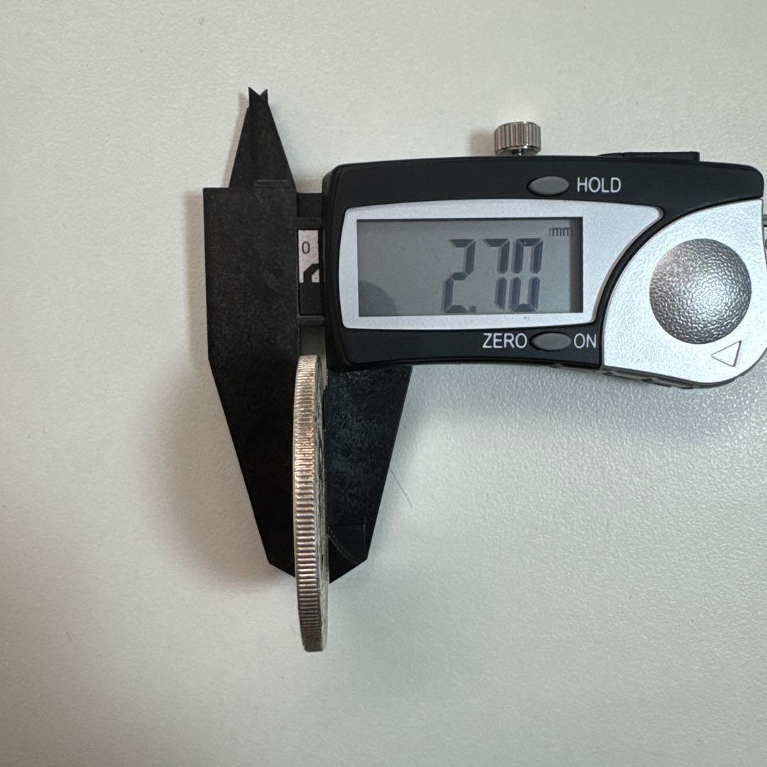 新一圓銀貨26.94g 明治22年