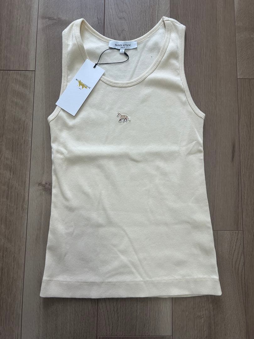 ベイビー フォックス パッチ リブ タンクトップ