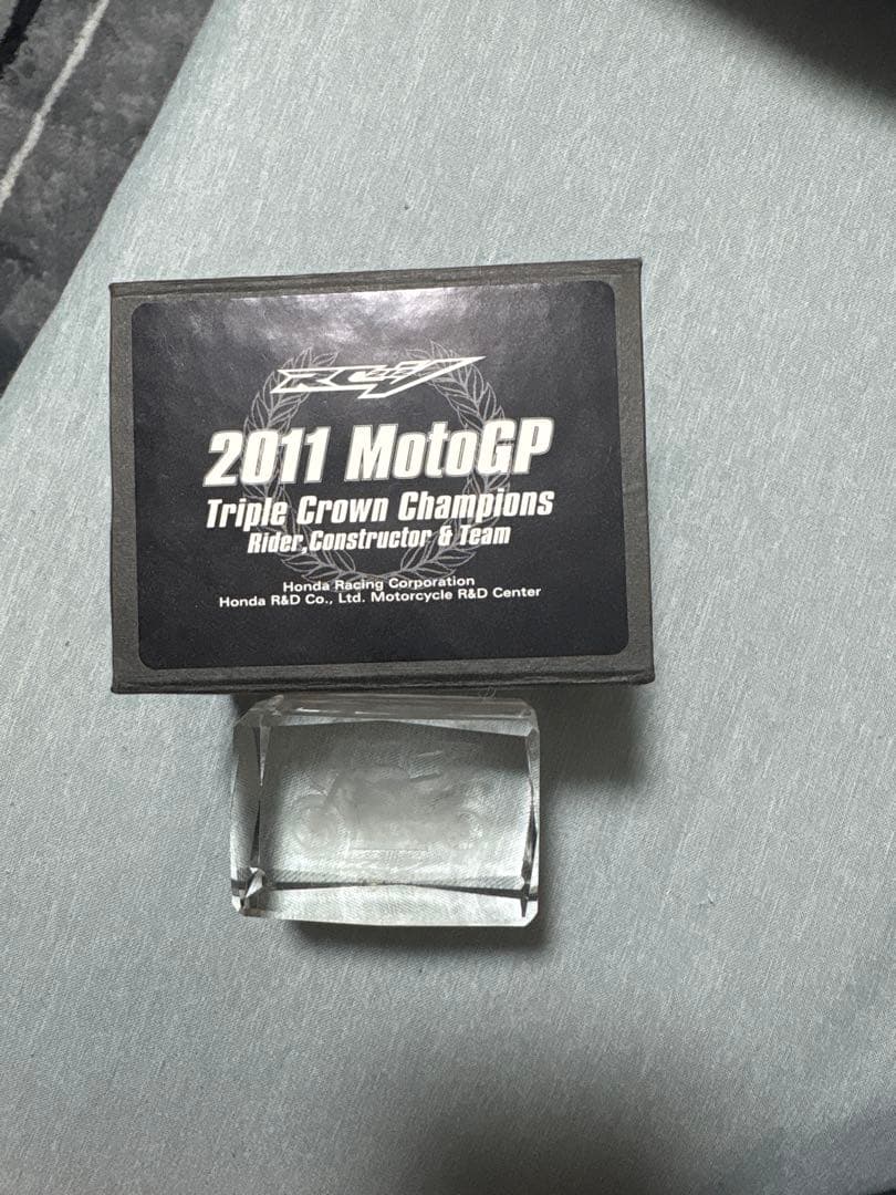 非売品 Honda 2011 MotoGP 記念クリスタル