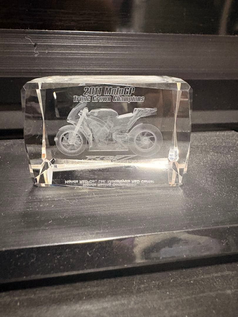 非売品 Honda 2011 MotoGP 記念クリスタル