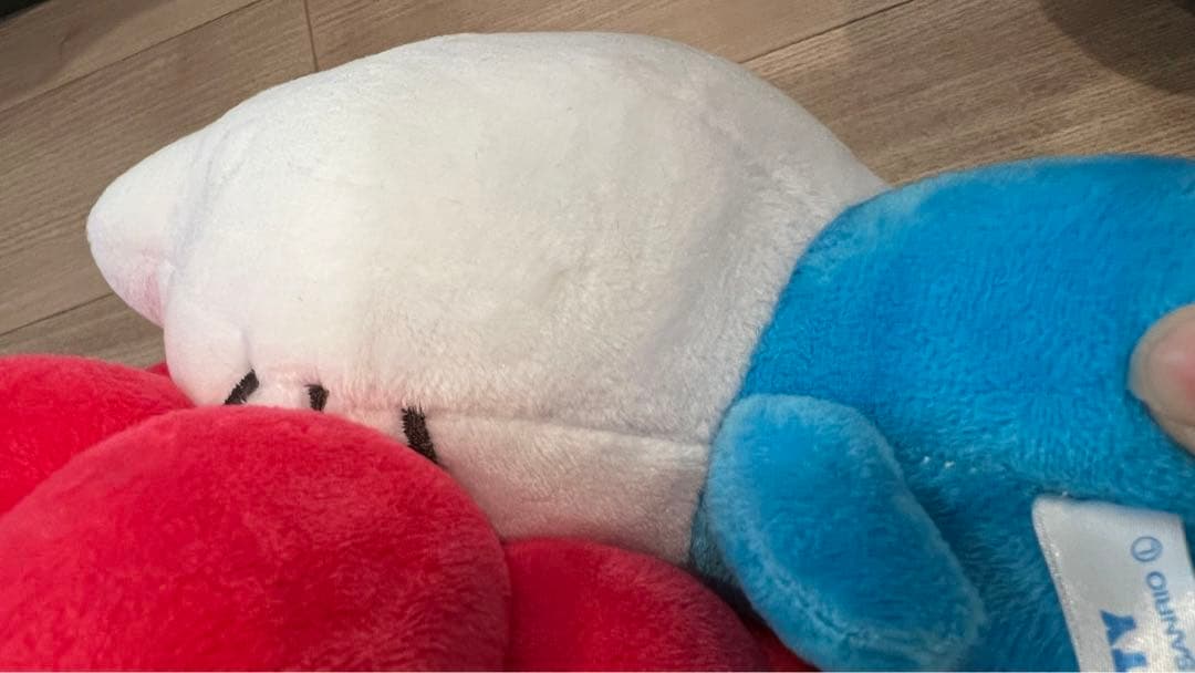 値引き不可　サンリオミャクミャク　ハローキティ ぬいぐるみ Mサイズ