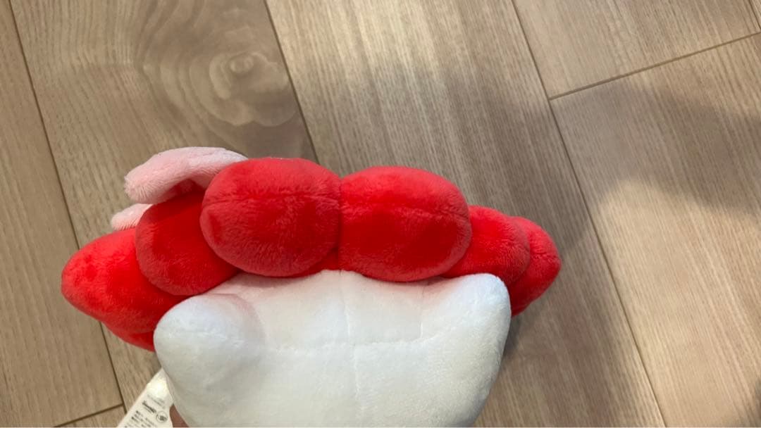 値引き不可　サンリオミャクミャク　ハローキティ ぬいぐるみ Mサイズ