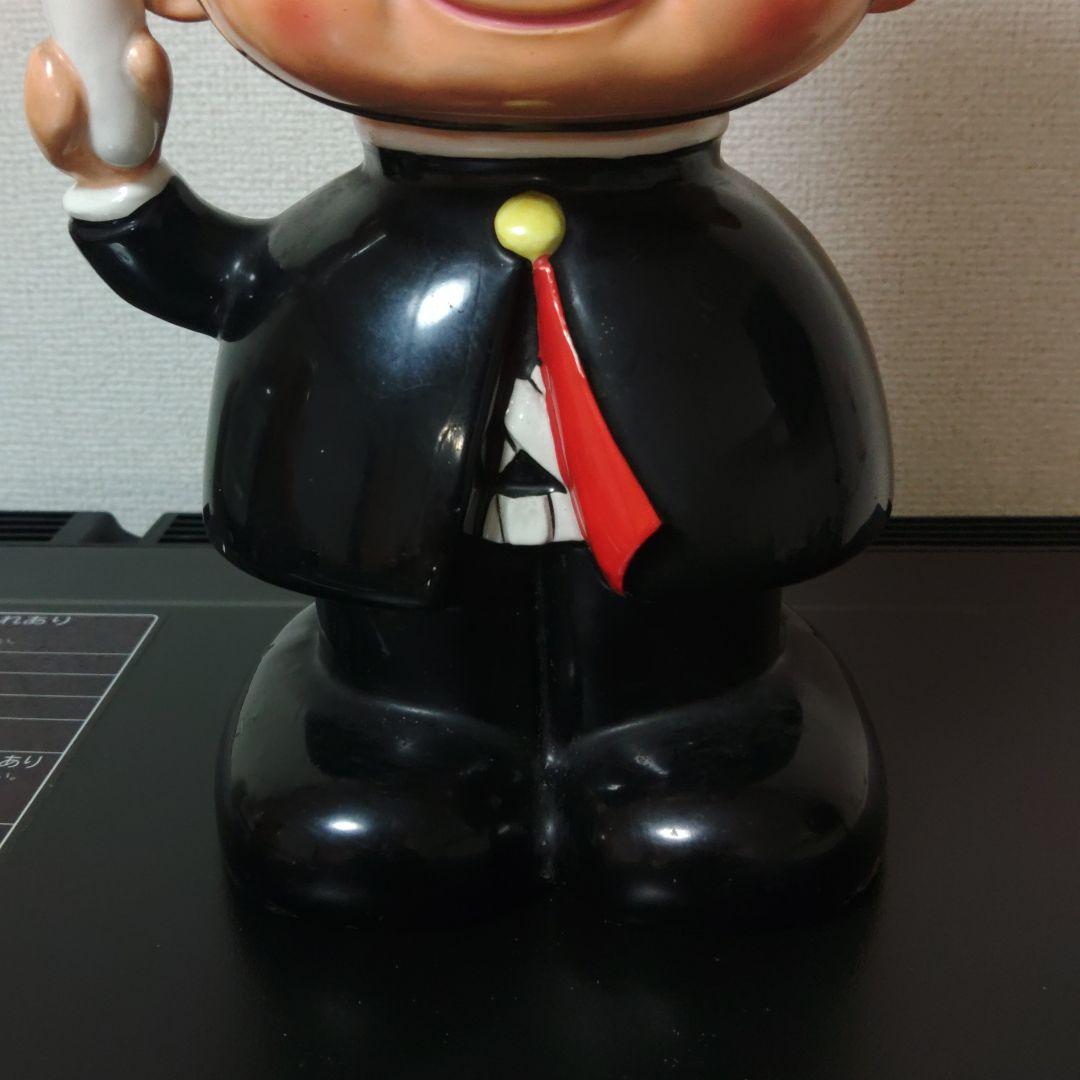 昭和 レトロ 珍品 ビッグサイズ 内藤ルネ パリ ポリス 警察 陶器