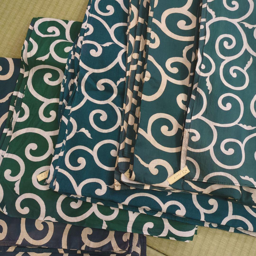 唐草柄　大判風呂敷　5枚セット