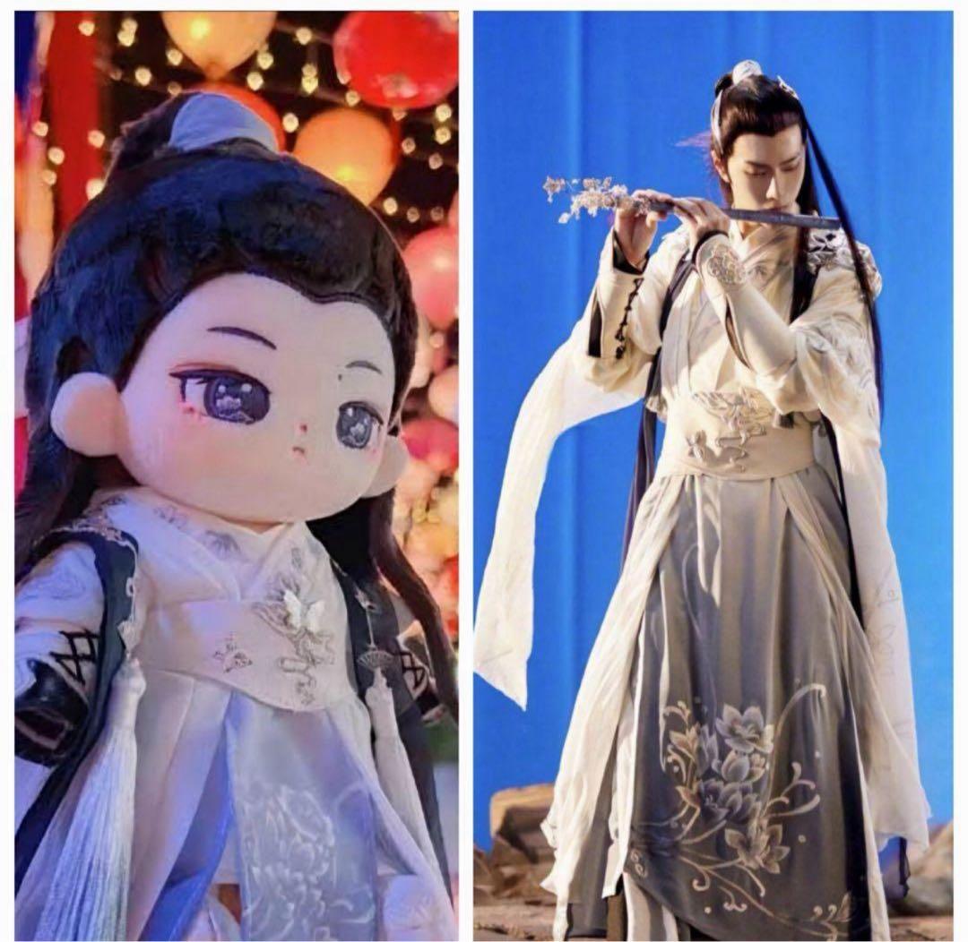 衣装付き 王一博 20cm ぬいぐるみ