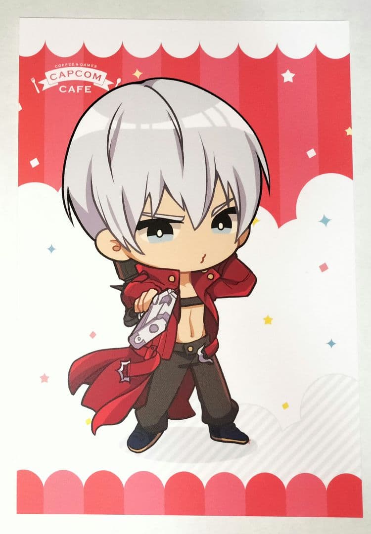 デビルメイクライ ダンテ DMC3 ポストカード 特典 カプコンカフェ 6弾