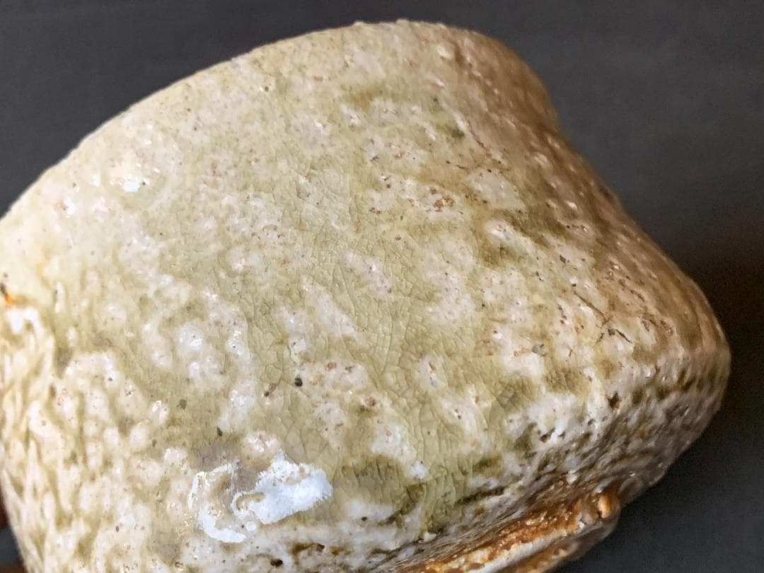 古信楽 半筒 茶碗 江戸中期～後期 茶道具 809