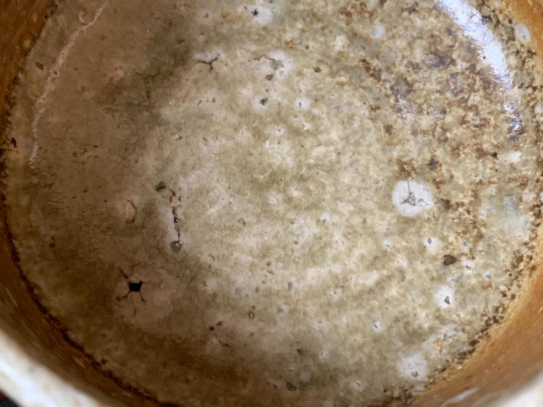 古信楽 半筒 茶碗 江戸中期～後期 茶道具 809