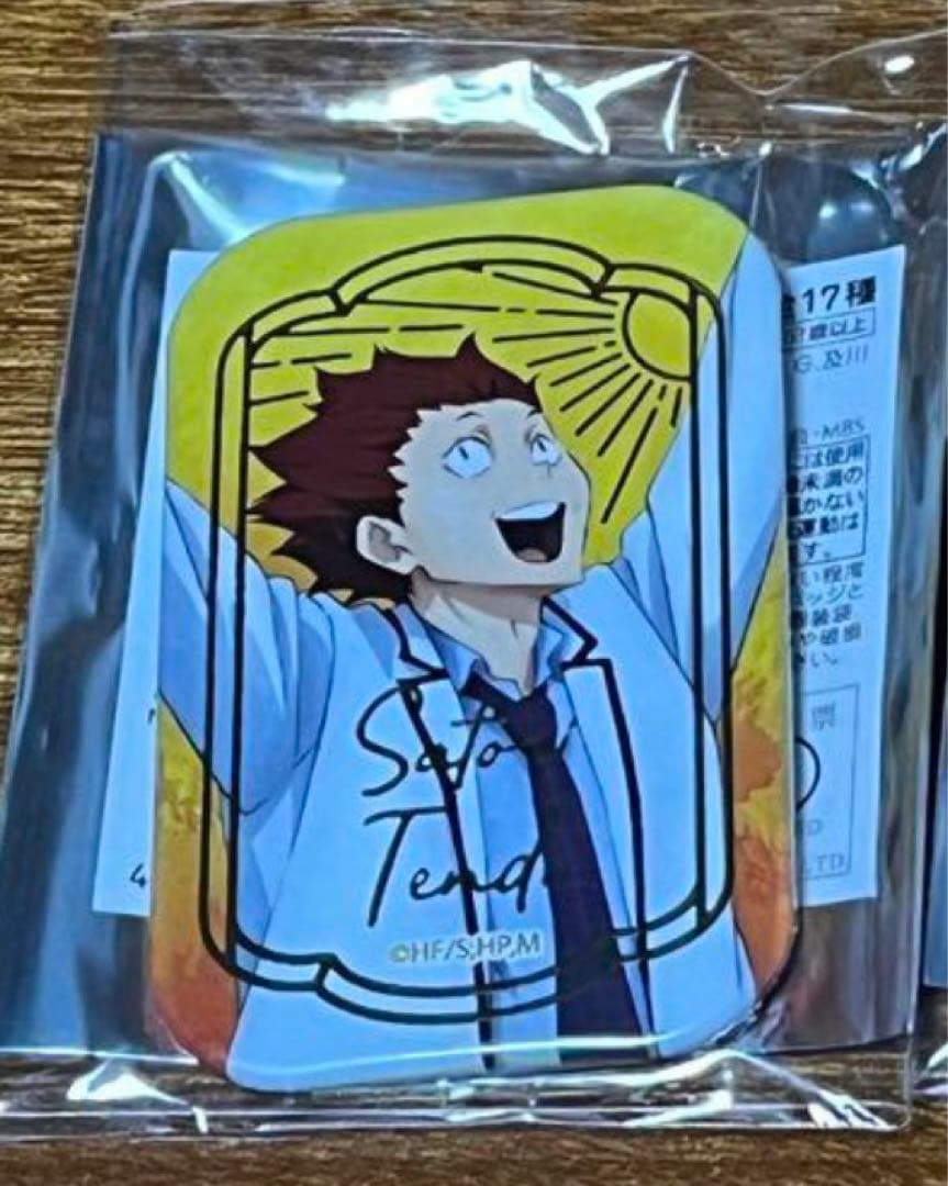 【希少】ハイキュー！ スクエア缶バッジコレクション セブンネット限定 天童覚