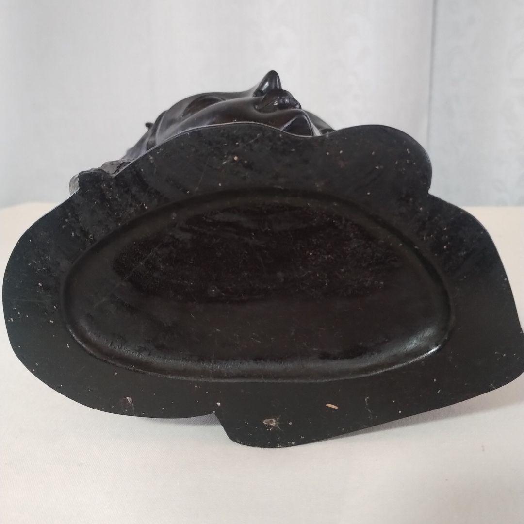 バリ島の伝統工芸品　黒檀バリ人形