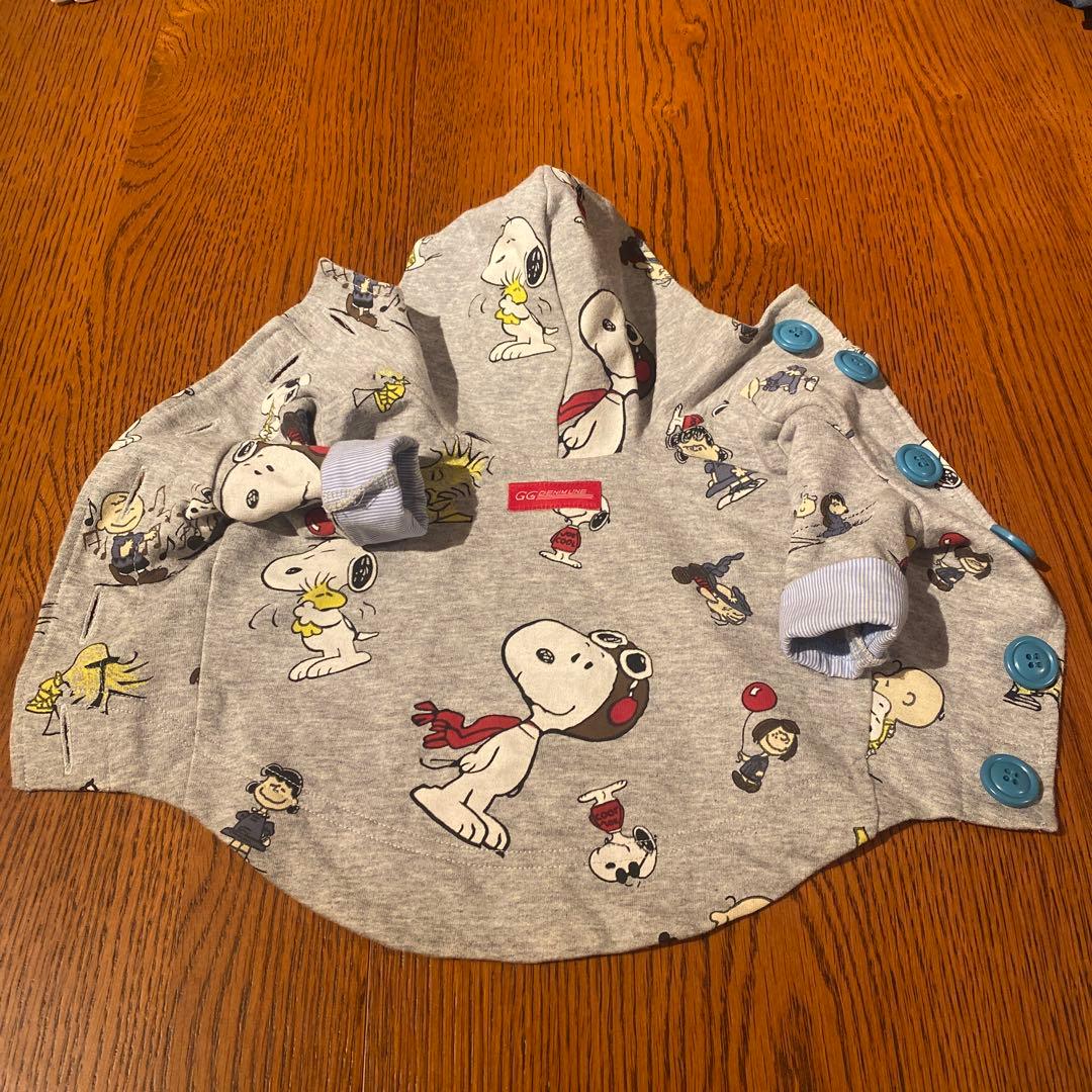 アトリエgg スヌーピーフード付きアウター