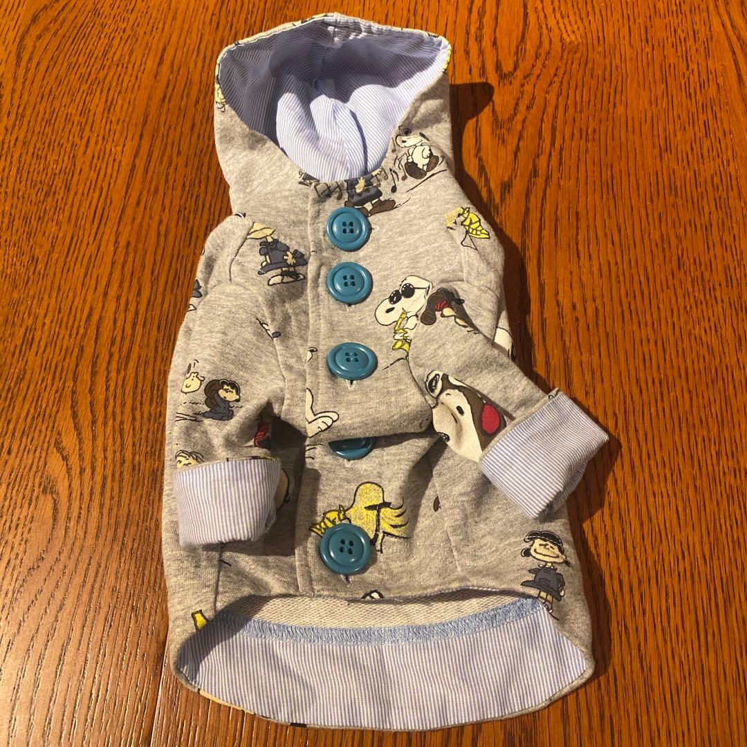 アトリエgg スヌーピーフード付きアウター