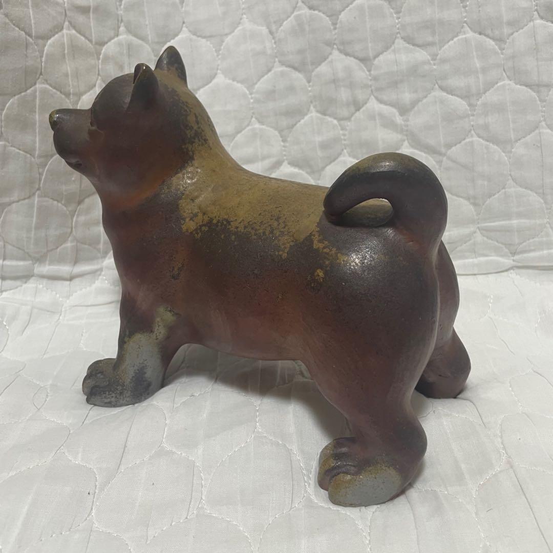 備前焼　犬　戌の置物
