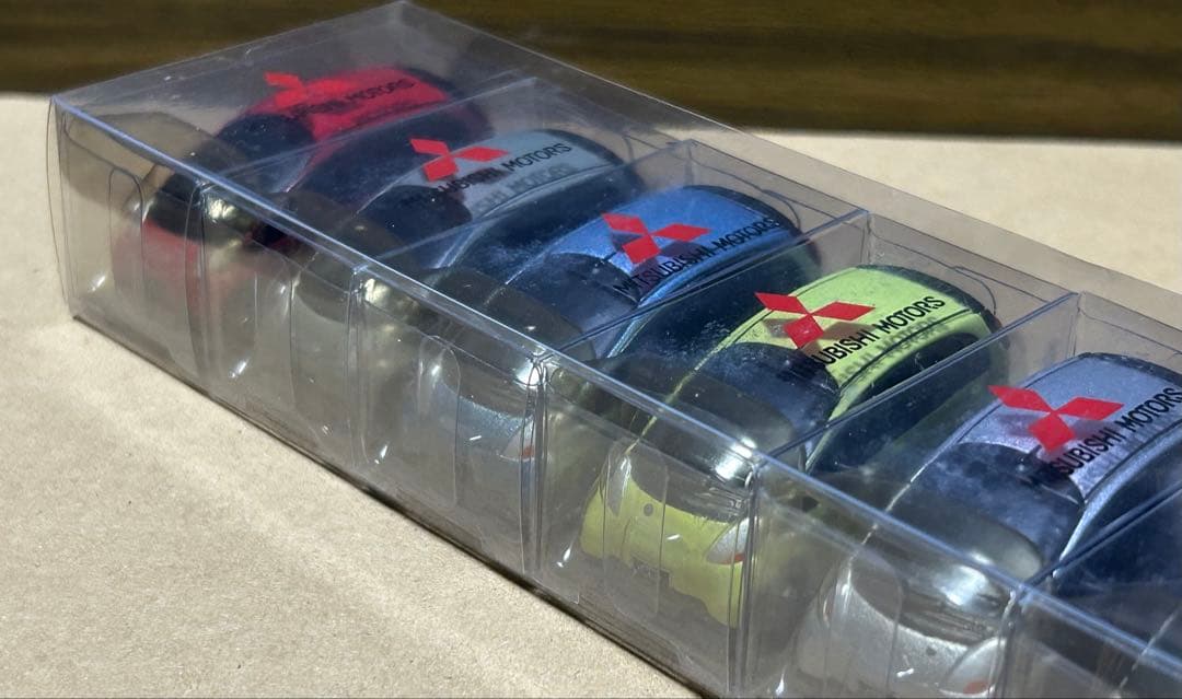 三菱自動車 ディーラー特注 1/64 三菱i カラーバリエーション8台セット