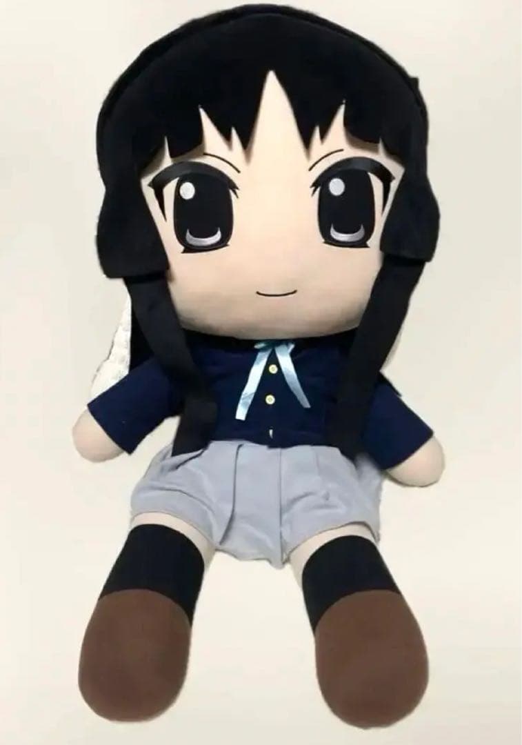 けいおん　秋山澪　超特大びっくりびっぐぬいぐるみ　TBS 100体限定