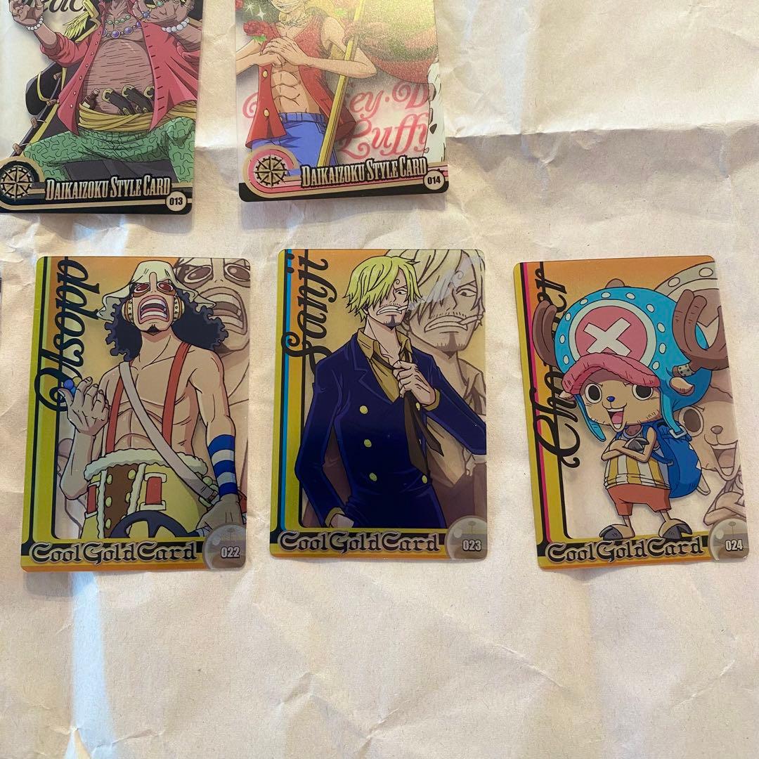 ワンピース　森永　ウエハース　カード　18枚セット