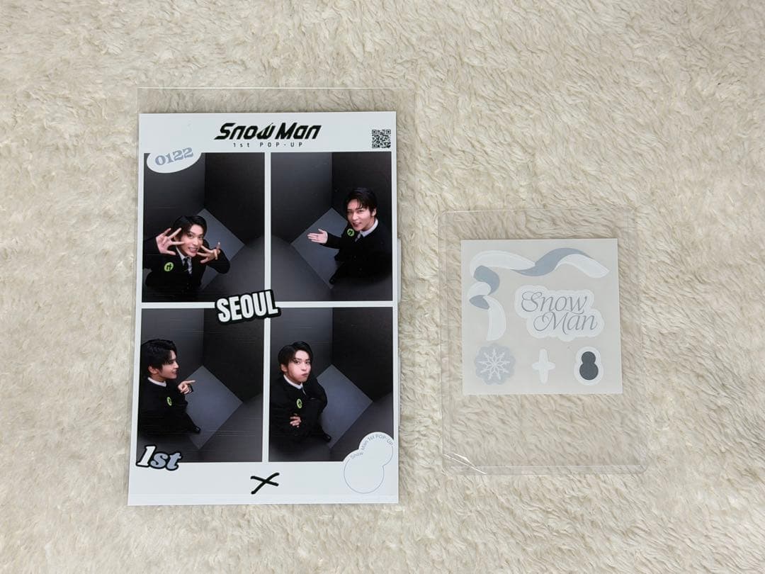 Man ポップアップ ソウル 目黒蓮 5点セット