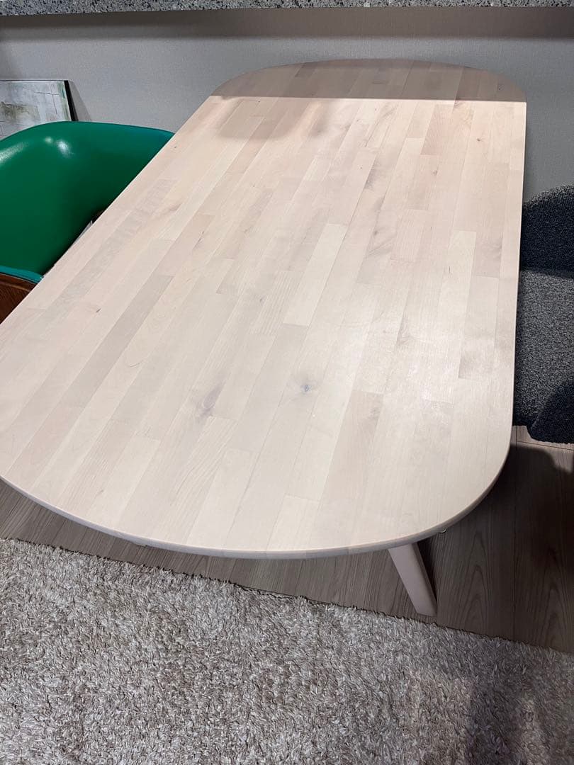 美品IKEA ハルヴダンテーブル 140cm【直接引き取り相談可】