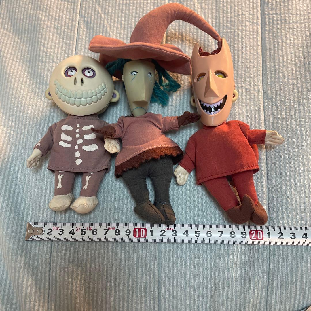 ナイトメア ビフォア クリスマスビンテージ ロック ショック バレル ぬいぐるみ