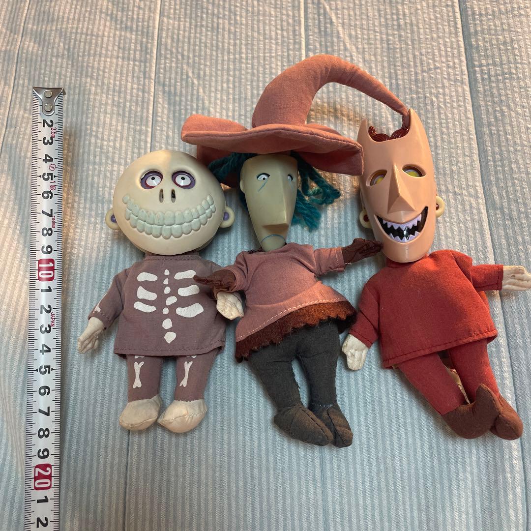 ナイトメア ビフォア クリスマスビンテージ ロック ショック バレル ぬいぐるみ