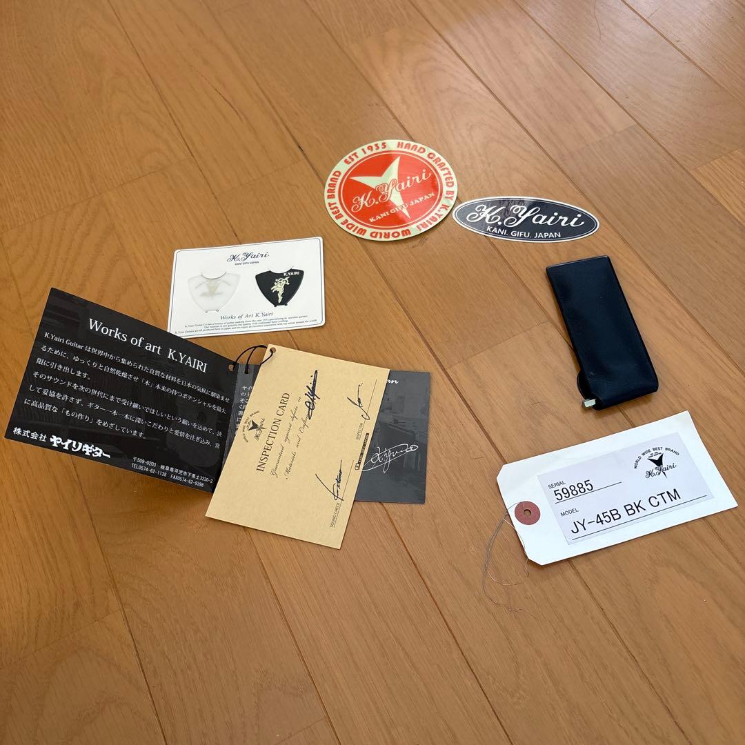 k.yairi JY-45B BK CTM アコースティックギター