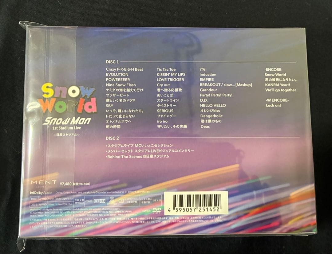 【即日発送】Man 日産スタジアム ライブ DVD ファンクラブ