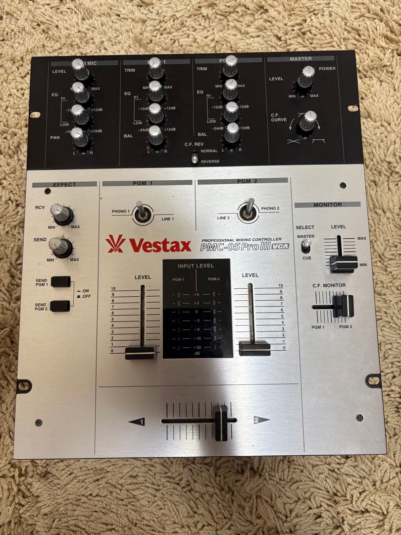 【美品】Vestax PMC-05Pro ⅢDJミキサー！