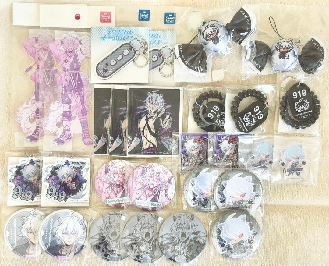 SB69 SHOW BY ROCK!! 919 アクスタ 缶バッジ まとめ売り