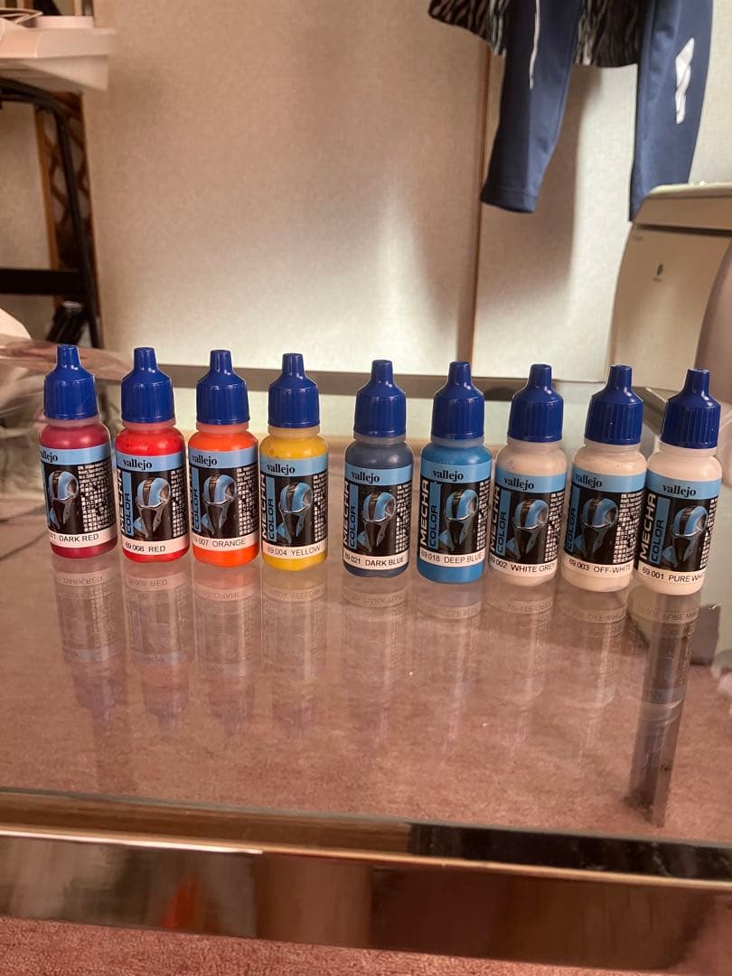 【お金がないよ】ファレホカラーセット 模型用塗料