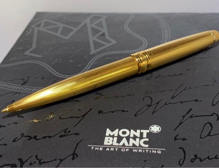 モンブラン　メカニカルペンシル　マイスターシテュック1654 ゴールド