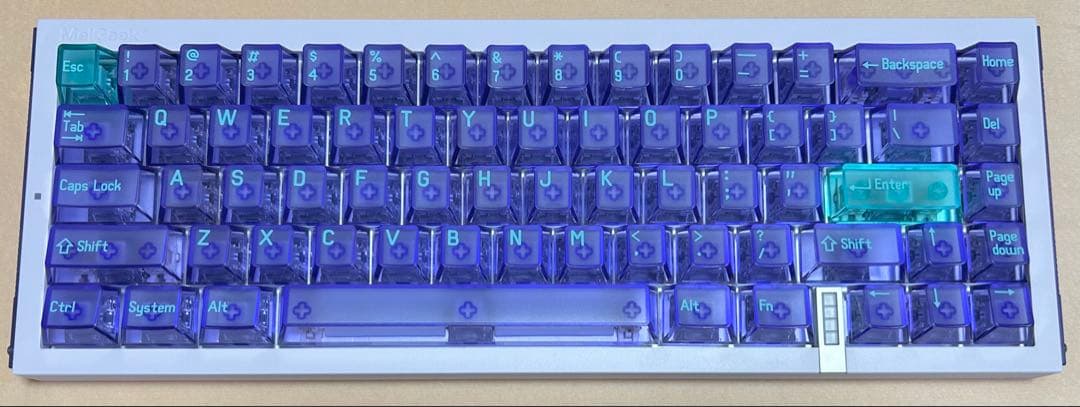 MelGeek REAL67 ラピッドトリガー搭載 ゲーミングキーボード