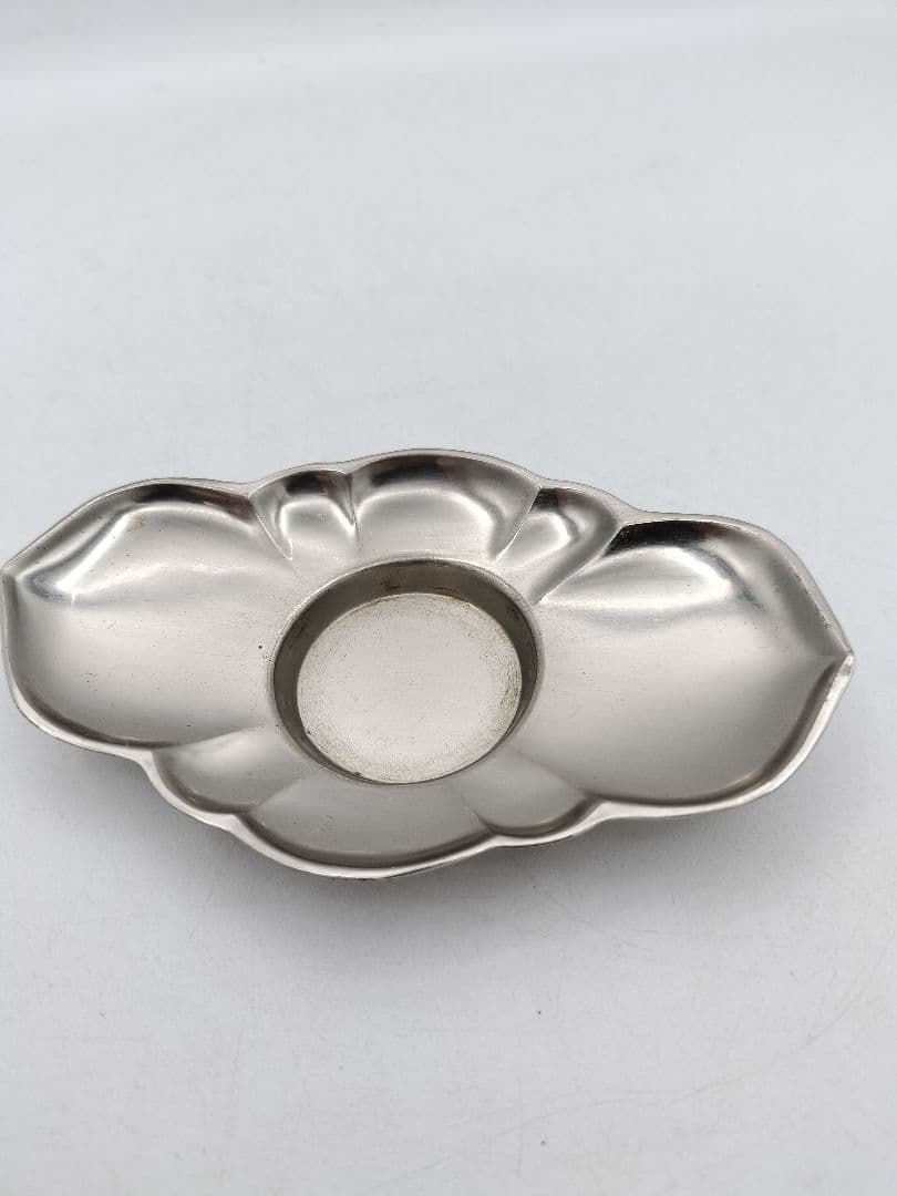 c345 茶托 木瓜型 5枚 茶道具 古物