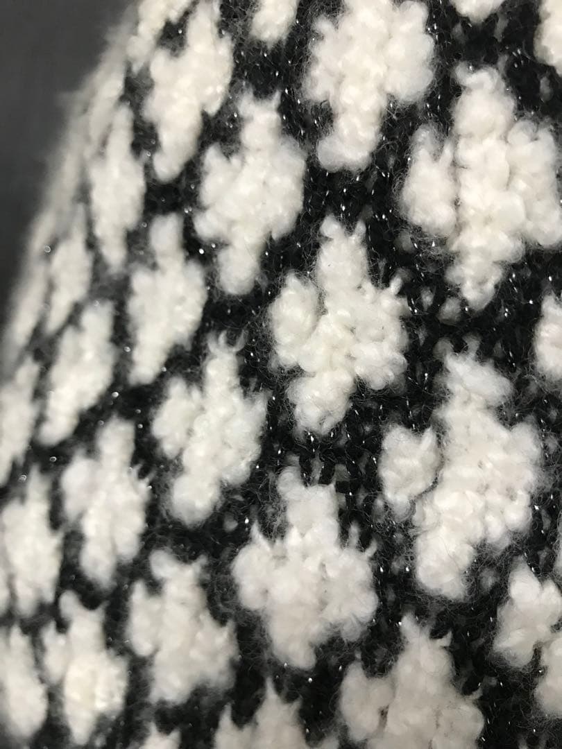 美品　シャネル　CHANEL カシミヤ　ニット帽　ココ