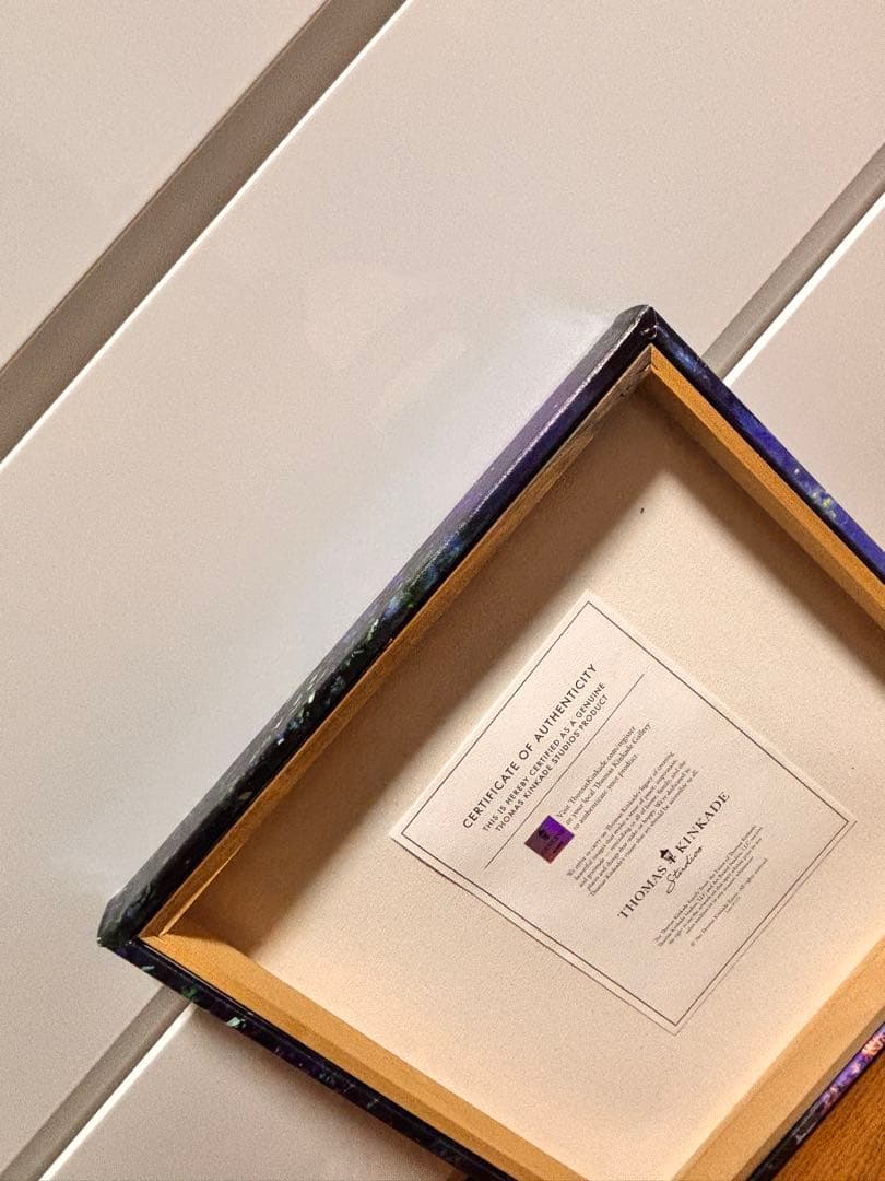 トーマスキンケード　ディズニー　シンデレラ　キャンバス　アート　絵画